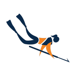 Spear Fishing - Female | Motion | 2 Colored | v1