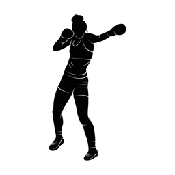 Boxing - Female | Promax | Silhouette | v2