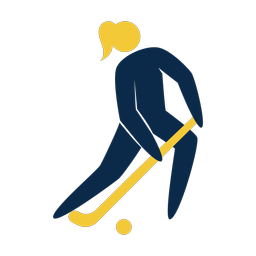 Field Hockey Player - Female | Strike | 2 Colored | v1