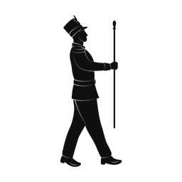 Marching Mace - Male | Promax | Silhouette | v1