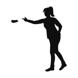 Corn Hole - Female | Classic | Silhouette | v1