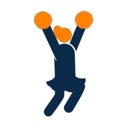 Cheerleader - Female | Round | 2 Colored | v2