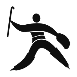 Field Hockey Goalie - Male | Motion | Silhouette | v1