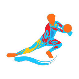 Volleyball - Male | Splash | Colorful | v5