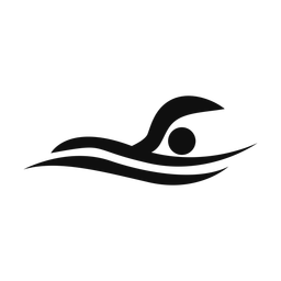 Swimming - Male | Motion | Silhouette | v1