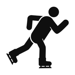Speed Skating - Male | Round | Silhouette | v6