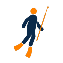 Spear Fishing - Male | Round | 2 Colored | v1