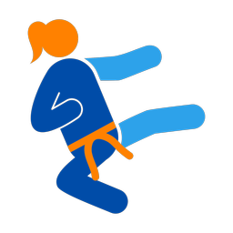 Karate - Female | Round | 3 Colored | v5