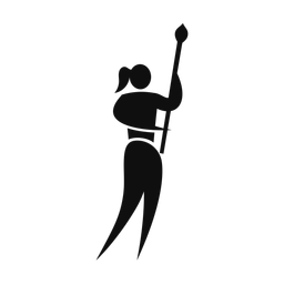 Marching Mace - Female | Motion | Silhouette | v1