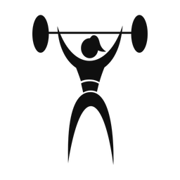 Power Lifter - Female | Motion | Silhouette | v3