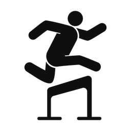 Hurdle - Male | Round | Silhouette | v1