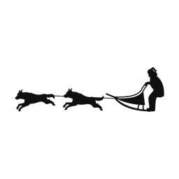 Sled Dog Racing - Female | Classic | Silhouette | v3