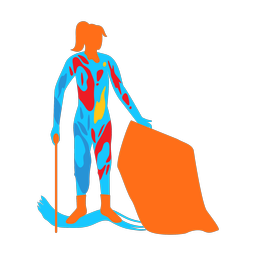 Matador - Female | Splash | Colorful | v1