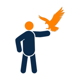 Falconry - Male | Round | 2 Colored | v2