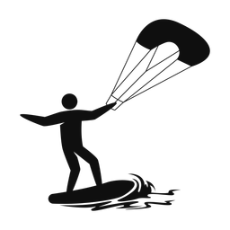 Kitesurfing - Male | Strike | Silhouette | v1