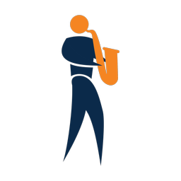 Marching Saxophonist - Male | Motion | 2 Colored | v1