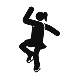 Figure Skating - Female | Round | Silhouette | v2