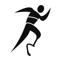Para Running - Male | Motion | Silhouette | v1