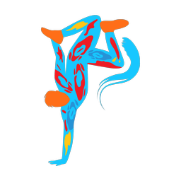 Dancing - Male | Splash | Colorful | v3