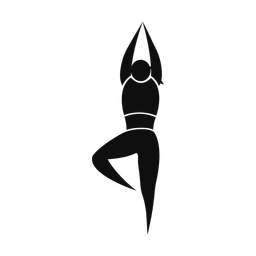 Yoga - Female | Motion | Silhouette | v1
