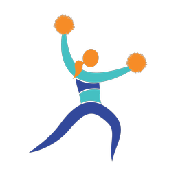 Cheerleader - Female | Motion | 3 Colored | v5