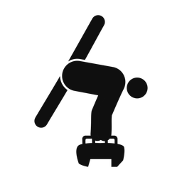 Pommel Horse - Male | Round | Silhouette | v1