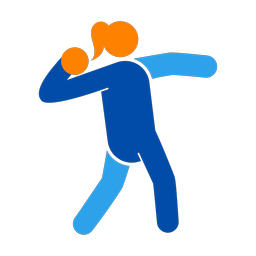 Shotput - Female | Round | 3 Colored | v1