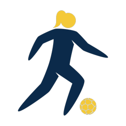 Soccer Player - Female | Strike | 2 Colored | v1