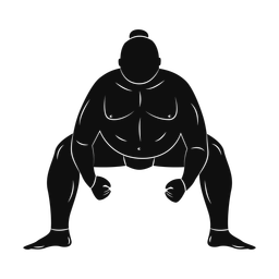 Sumo Wrestling - Male | Promax | Silhouette | v5