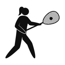 Lacrosse Goalie - Female | Strike | Silhouette | v1