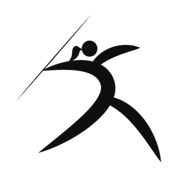 Javelin Throw - Female | Motion | Silhouette | v1