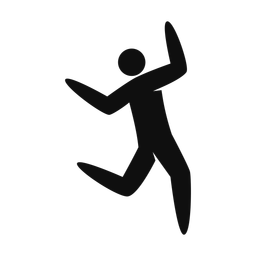 Dancing - Male | Strike | Silhouette | v1