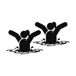 Synchronized Swimming - Female | Round | Silhouette | v1
