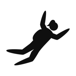 Skydiving - Female | Strike | Silhouette | v1