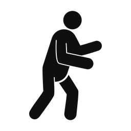 Wrestling - Male | Round | Silhouette | v1