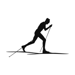 Cross Country Skiing - Male | Classic | Silhouette | v1