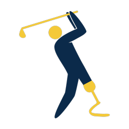Disability Golf - Male | Strike | 2 Colored | v1