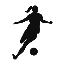 Soccer Player - Female | Classic | Silhouette | v2