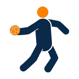 Handball - Male | Round | 2 Colored | v1
