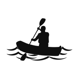 Canoeing - Male | Classic | Silhouette | v1