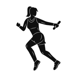 Relay Racing - Female | Promax | Silhouette | v1