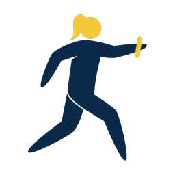 Relay Racing - Female | Strike | 2 Colored | v1