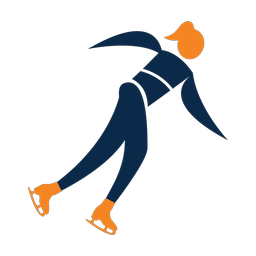 Speed Skating - Female | Motion | 2 Colored | v1