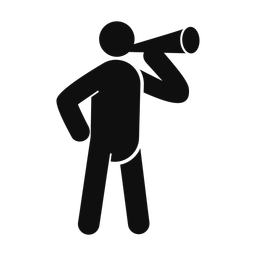 Cheerleader - Male | Round | Silhouette | v1