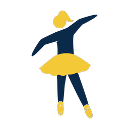 Ballet Dancing - Female | Strike | 2 Colored | v2