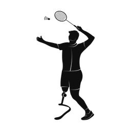Para Badminton - Male | Promax | Silhouette | v1