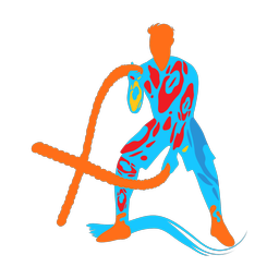 Cross Fit - Male | Splash | Colorful | v2