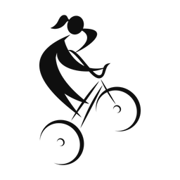 BMX - Female | Motion | Silhouette | v3