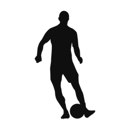 Soccer Player - Male | Classic | Silhouette | v3