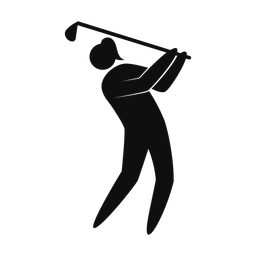 Golf - Female | Strike | Silhouette | v3